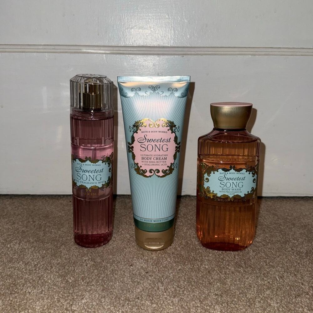 New Bath & Body Works Sweetest Song Collection